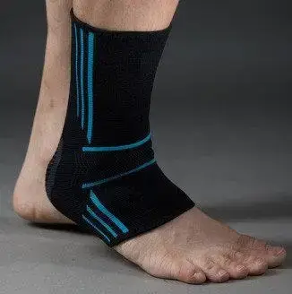 Бандажі на гомілкостоп Power System PS-6022 Ankle Support Evo Black/Blue XL (пара) купити недорого в Україні, фото 10