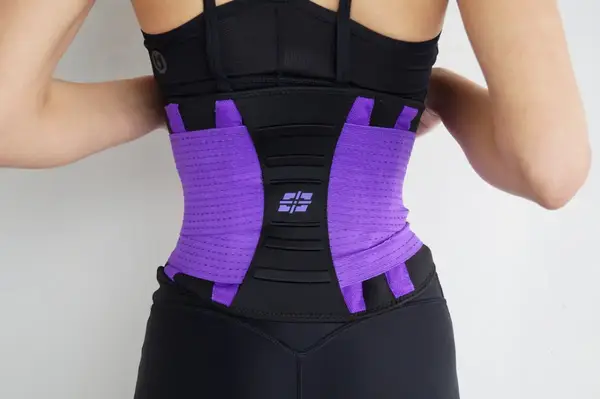 Пояс-корсет для підтримки спини Power System PS-6031 Waist Shaper Purple L/XL купити недорого в Україні, фото 8