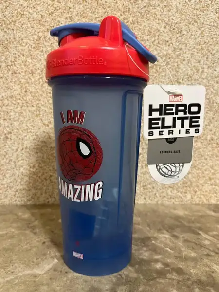 Шейкер спортивный BlenderBottle Classic Loop PRO 28oz/820ml Marvel Spider Man (600558) купить недорого в Украине, фото 4