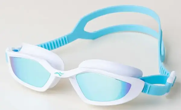 Окуляри для плавання Aqua Speed RAVEN MIRROR 61425 білий, бірюзовий Уні OFSM купити