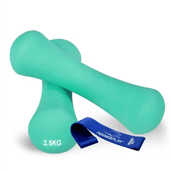 Гантели неопреновые PowerPlay 4126 Spartacus 2*2,5 кг. купить недорого в Украине, фото 10