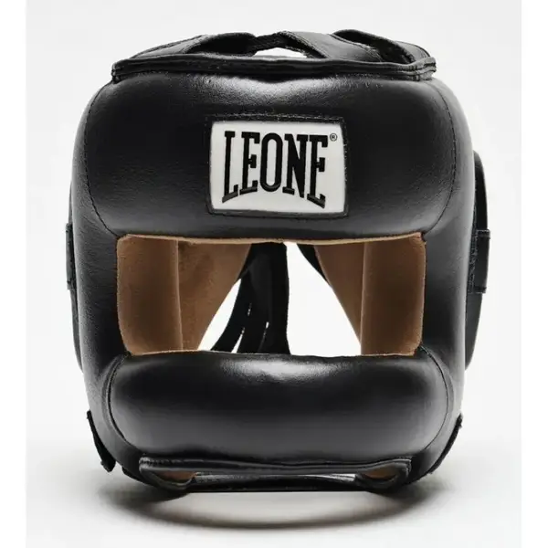 Боксерский шлем с бампером Leone Protection | Черный | one size купить недорого в Украине, фото 6