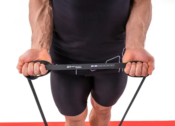 Резинка для фитнеса Hop-Sport 12-30 кг HS-L022RR черная купить недорого в Украине, фото 13