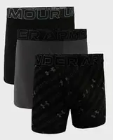 Трусы UA M Perf Cotton Nov 6in черный, серый Муж SM купить