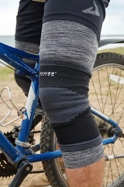 Наколенники Power System PS-6002 Knee Support Black/Grey (пара) L купить недорого в Украине, фото 4