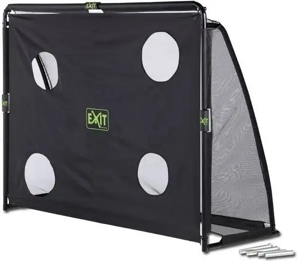 Ворота футбольные EXIT Coppa 220 х 170 см, черные купить недорого в Украине, фото 2