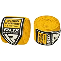 Бинти боксерські RDX Fibra Yellow 4.5m Бинти боксерські RDX Fibra Yellow 4.5m купити