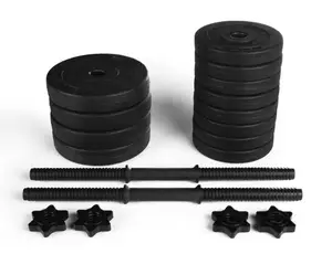 Дві гантелі розбірні RN 13 кг з покриттям ABS + Скакалка в подарунок купити