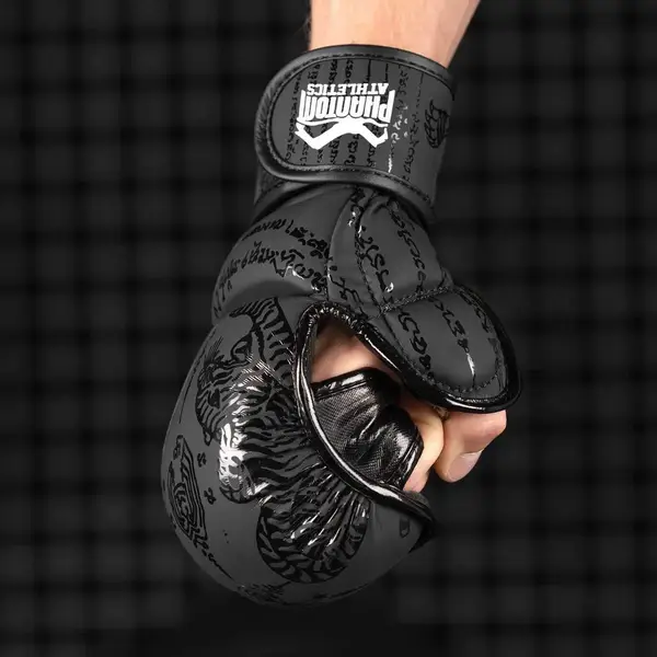 Рукавиці для ММА Phantom Muay Thai Black L/XL купити недорого в Україні, фото 8