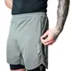 Компрессионные шорты для RDX MMA T16 2-в-1 GREY/BLACK-M купить