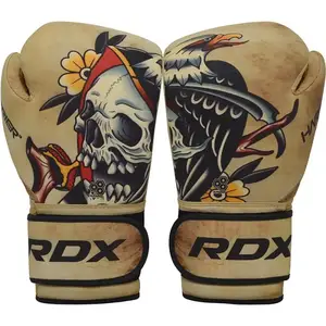 Боксерські рукавиці RDX T14 HARRIER Brown Tattoo 14 ун. купити