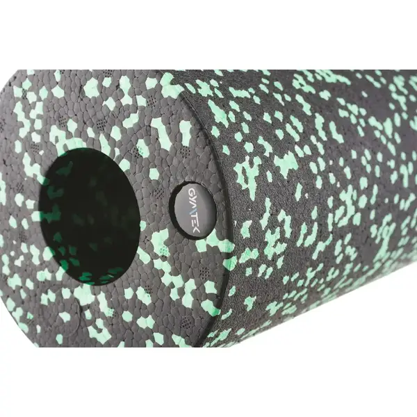 Массажный ролик Gymtek для йоги и фитнеса EPP 30*15см черно-зеленый купить недорого в Украине, фото 4