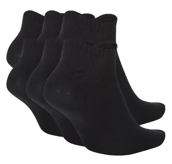 Шкарпетки Nike U NK EVERYDAY LTWT NS 6PR 132 чорний Уні 46-50 купити недорого в Україні, фото 2