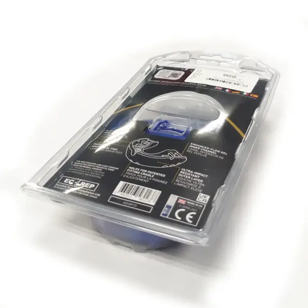 Капа взрослая Adidas Opro Gold синий/серебро | Adidas ADIBP35 купить недорого в Украине, фото 2