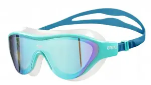 Окуляри для плавання Arena THE ONE MASK MIRROR бірюзовий, синій, білий Уні OSFM купити