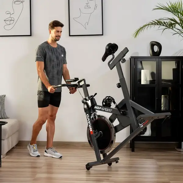 Спінбайк Hop-Sport HS-045IC Bravo чорний купити недорого в Україні, фото 9