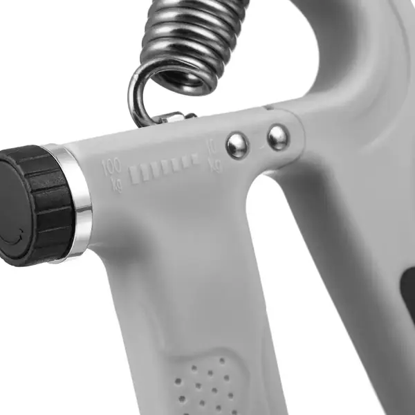 Эспандер регулируемый Gymtek 10-100кг со счетчиком серый купить недорого в Украине, фото 4