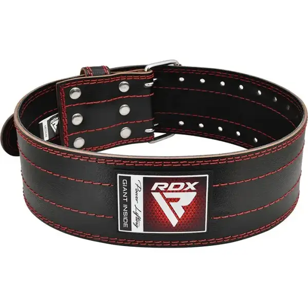 Пояс для важкої атлетики RDX Leather Black M купити недорого в Україні, фото 7