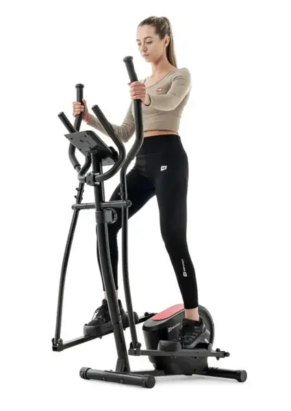 Орбитрек Hop-Sport HS-2050C Cosmo магнитный черный/красный купить недорого в Украине, фото 2