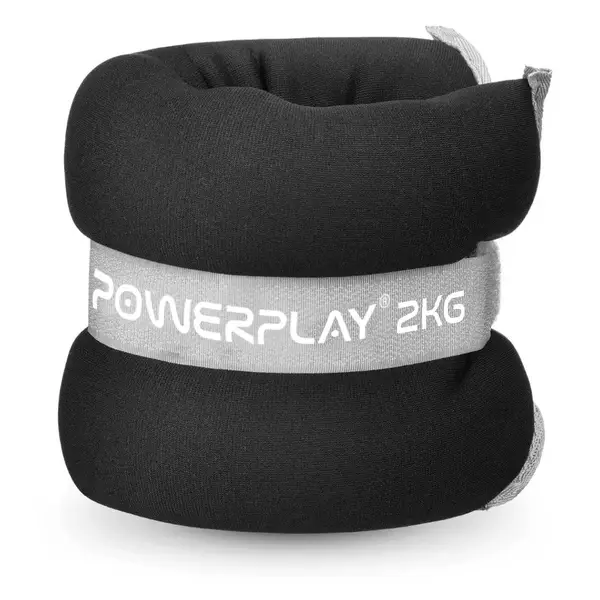 Обважнювачі-манжети для ніг та рук PowerPlay PP-4349 Ankle/Wrist Weights (2шт.*2 kg) (пара) Чорні купити недорого в Україні, фото 5