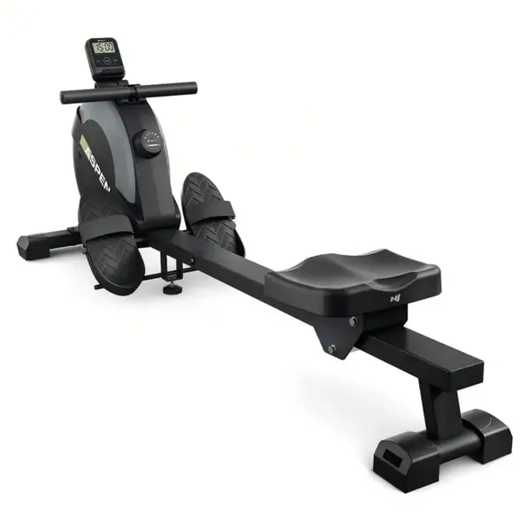 Гребний тренажер Hop-Sport HS-080R Aspen магнітний чорно-золотистий купити недорого в Україні, фото 14