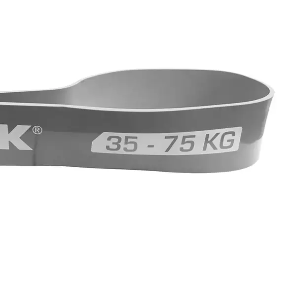 Резинка для фітнесу York 35-75кг - 2080x85x4,5 мм, сірий купити недорого в Україні, фото 6