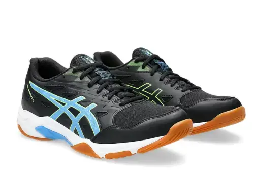 Кросівки сквош чол. Asics Gel-Rocket 11 black/blue (44.5) 10.5 купити