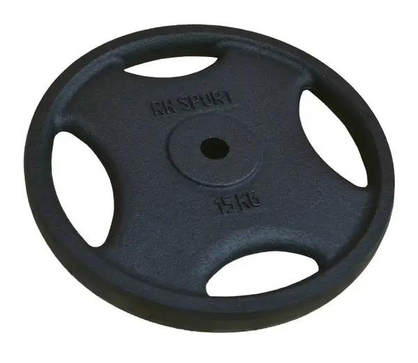 Диск RN-Sport 15 кг під гриф Ø25мм для штанги з Quatro хватом купити недорого в Україні, фото 2
