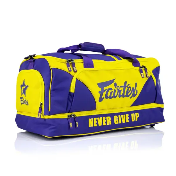Спортивная сумка Fairtex BAG2 Purple/Yellow купить