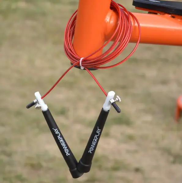 Скакалка швидкісна PowerPlay 4202 Ultra Speed Rope Червона (2,9m.) купити недорого в Україні, фото 6