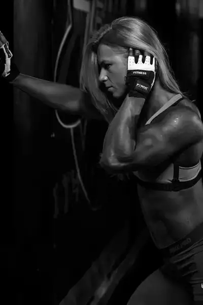 Перчатки для фитнеса Power System PS-2300 Fitness Black/White L купить недорого в Украине, фото 10