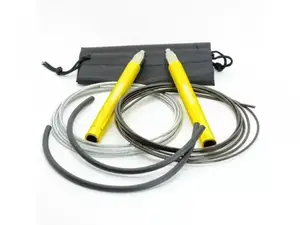 Скакалка скоростная на алюминиевая подшипниках MadMax MFA-286 Speed jump rope Yellow купить
