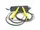 Скакалка скоростная на алюминиевая подшипниках MadMax MFA-286 Speed jump rope Yellow