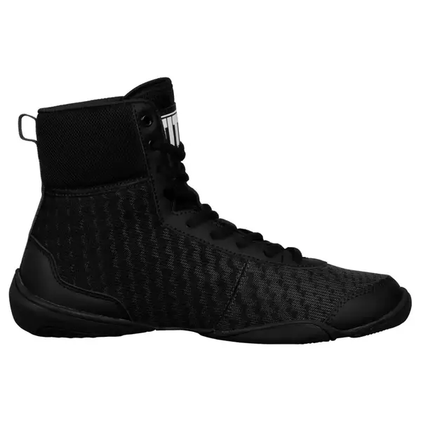 Боксерки (боксерське взуття) TITLE Boxing Predator II Shoes 2.0 Black/Grey 42р. купити недорого в Україні, фото 2