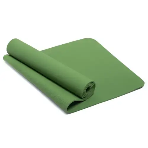Мат гимнастический для йоги Jaguar зеленый купить