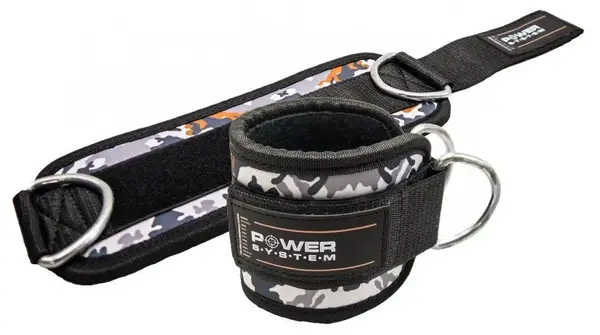 Манжеты на лодыжке Power System PS-3470 Ankle Strap Camo Grey/Black купить