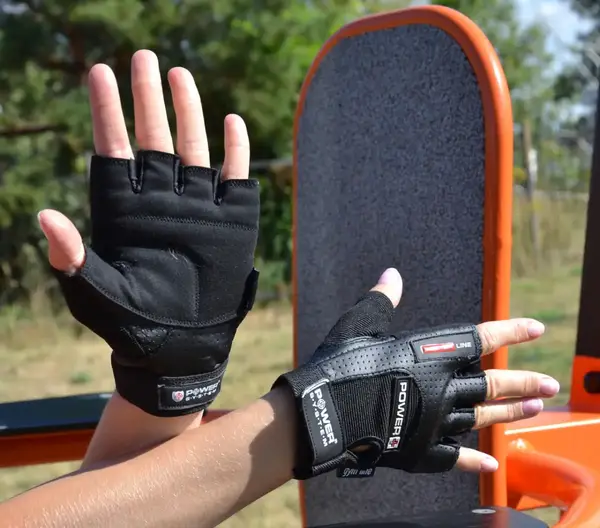 Перчатки для фитнеса Power System PS-2500 Power Plus Black M купить недорого в Украине, фото 10