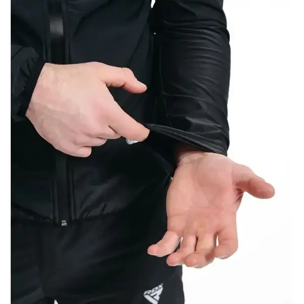 Костюм для схуднення з капюшоном RDX H2 Black 3XL купити недорого в Україні, фото 4