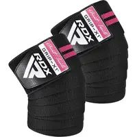 Бинты на колени RDX GYM KNEE WRAP R11 BLACK/PINK купить