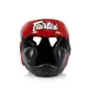 Боксерский шлем Fairtex HG13 Black/Red L купить