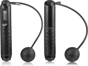 Розумна скакалка Gymtek Smart з дисплеєм і лічильником чорна купити