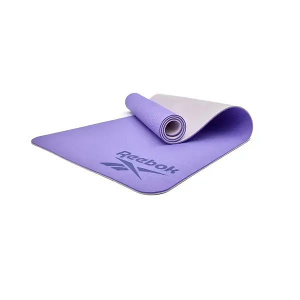 Двухсторонний коврик для йоги Reebok Double Sided Yoga Mat фиолетовый Уни 176 х 61 х 0,6 см купить недорого в Украине, фото 6