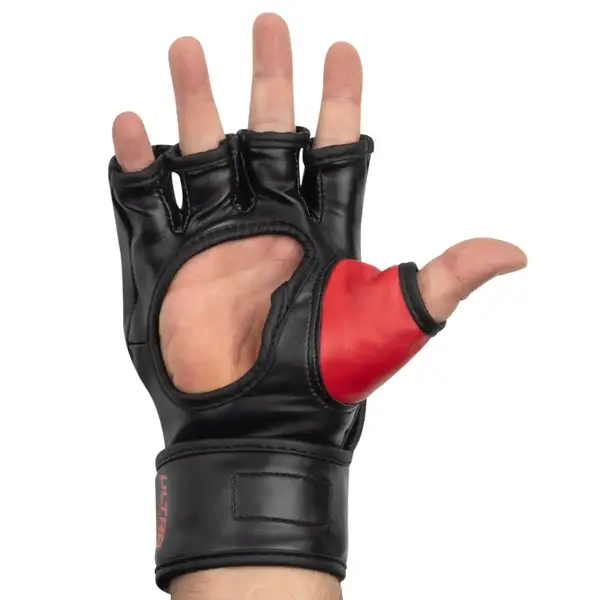 Рукавиці для MMA PowerPlay 3093 Чорні L купити недорого в Україні, фото 3