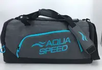 Сумка Aqua Speed Duffel bag M 60145 35L серый голубой Уни 48x25x29см купить