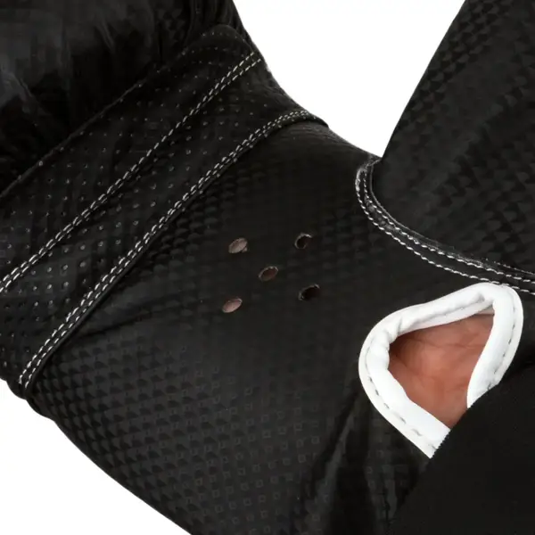 Снарядні рукавиці PowerPlay 3012 Чорні M купити недорого в Україні, фото 4