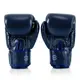 Боксерские варежки Fairtex BGV1-ONE (натуральная кожа) Blue 14 унций (бинты в комплекте) купить