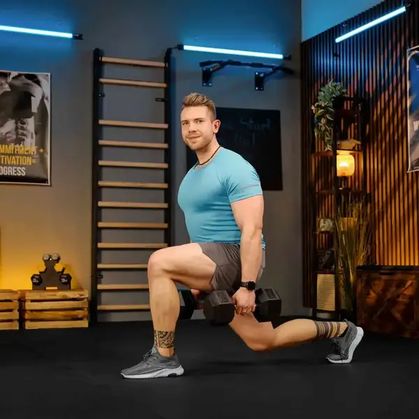 Гантеля шестигранна прогумована TX-200RD Trex Sport 20 кг | Чорний купити недорого в Україні, фото 7