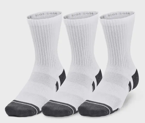 Носки UA Performance Cotton 3p Mid белый Уни MD купить