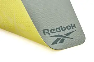 Двухсторонний коврик для йоги Reebok Double Sided Yoga Mat зеленый Уни 176 х 61 х 0,6 см купить