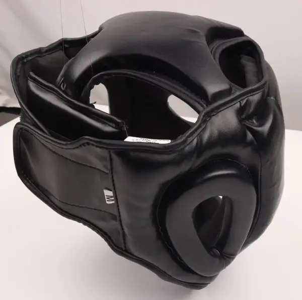 Боксерский шлем тренировочный PowerPlay 3048 Черно-Зеленый XL купить недорого в Украине, фото 7